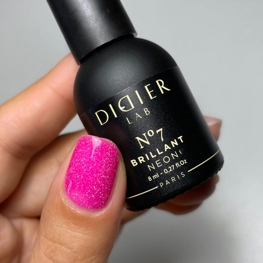 Geellakk, Brillant Neon, No7, HEMA&TPO vaba, Didier Lab, 8ml