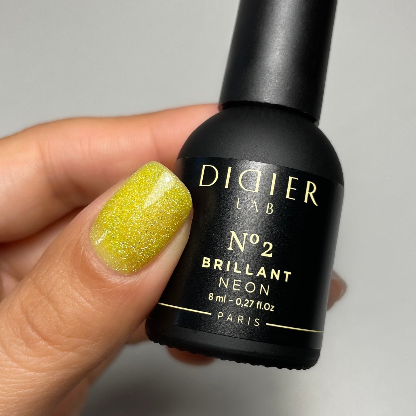 Geellakk, Brillant Neon, No2, Didier Lab, 8ml