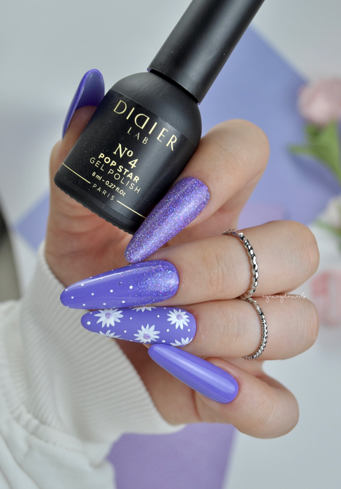 Geellakk, Pop Star, No4, Didier Lab, 8ml