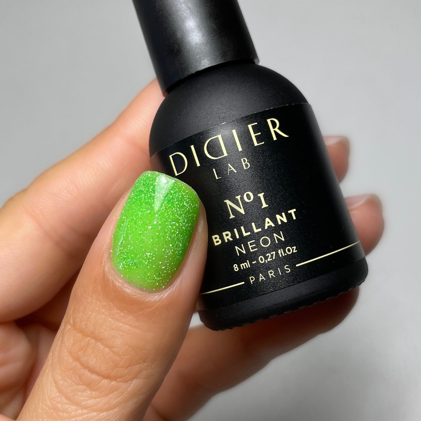 Geellakk, Brillant Neon, No1, Didier Lab, 8ml
