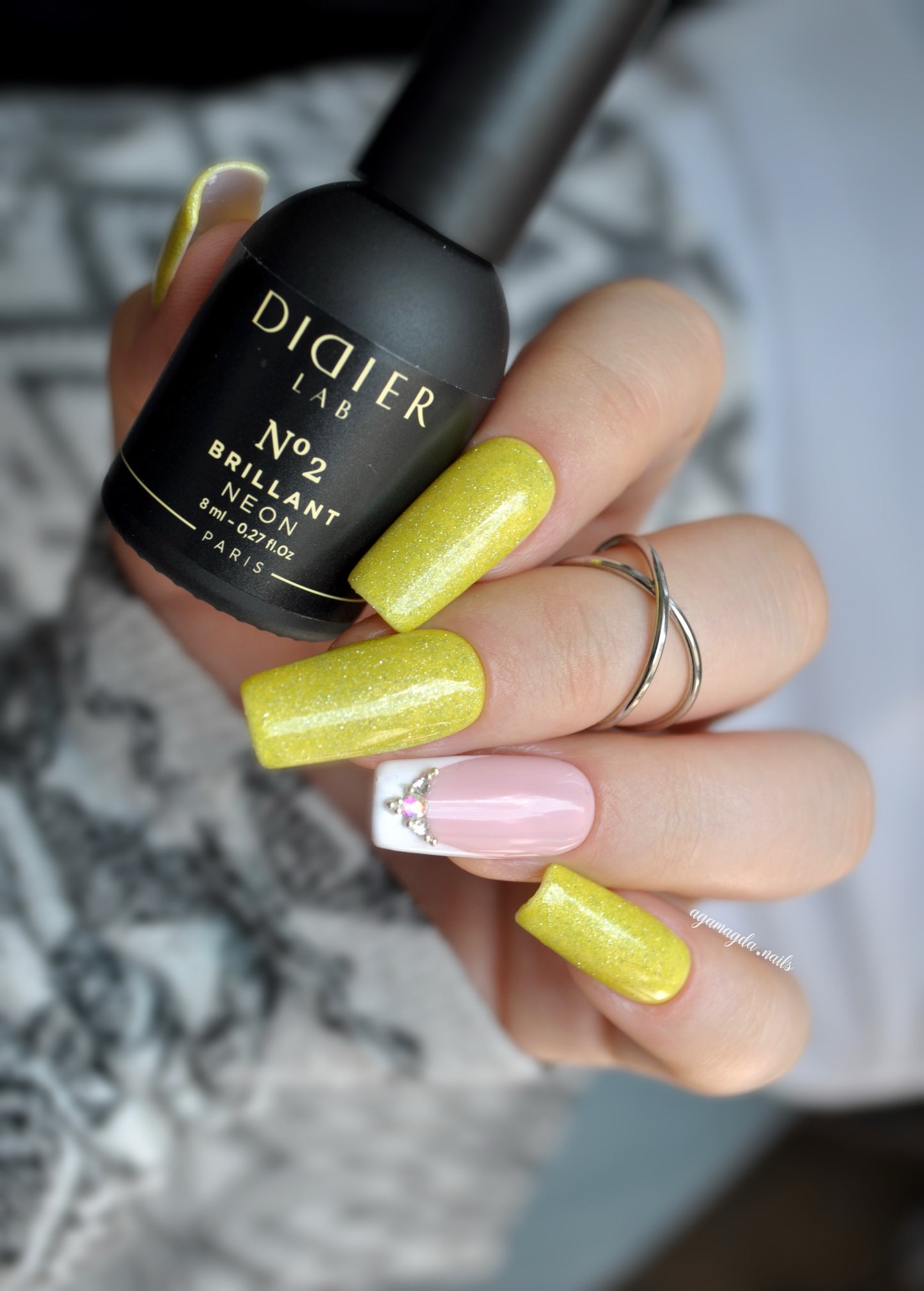 Geellakk, Brillant Neon, No2, Didier Lab, 8ml