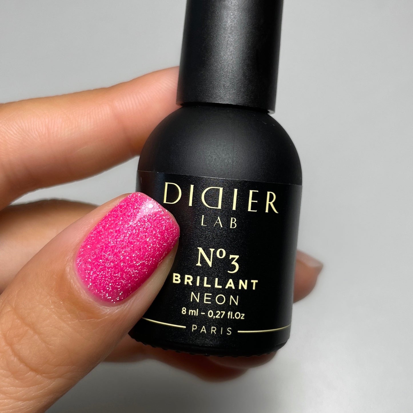 Geellakk, Brillant Neon, No3, Didier Lab, 8ml