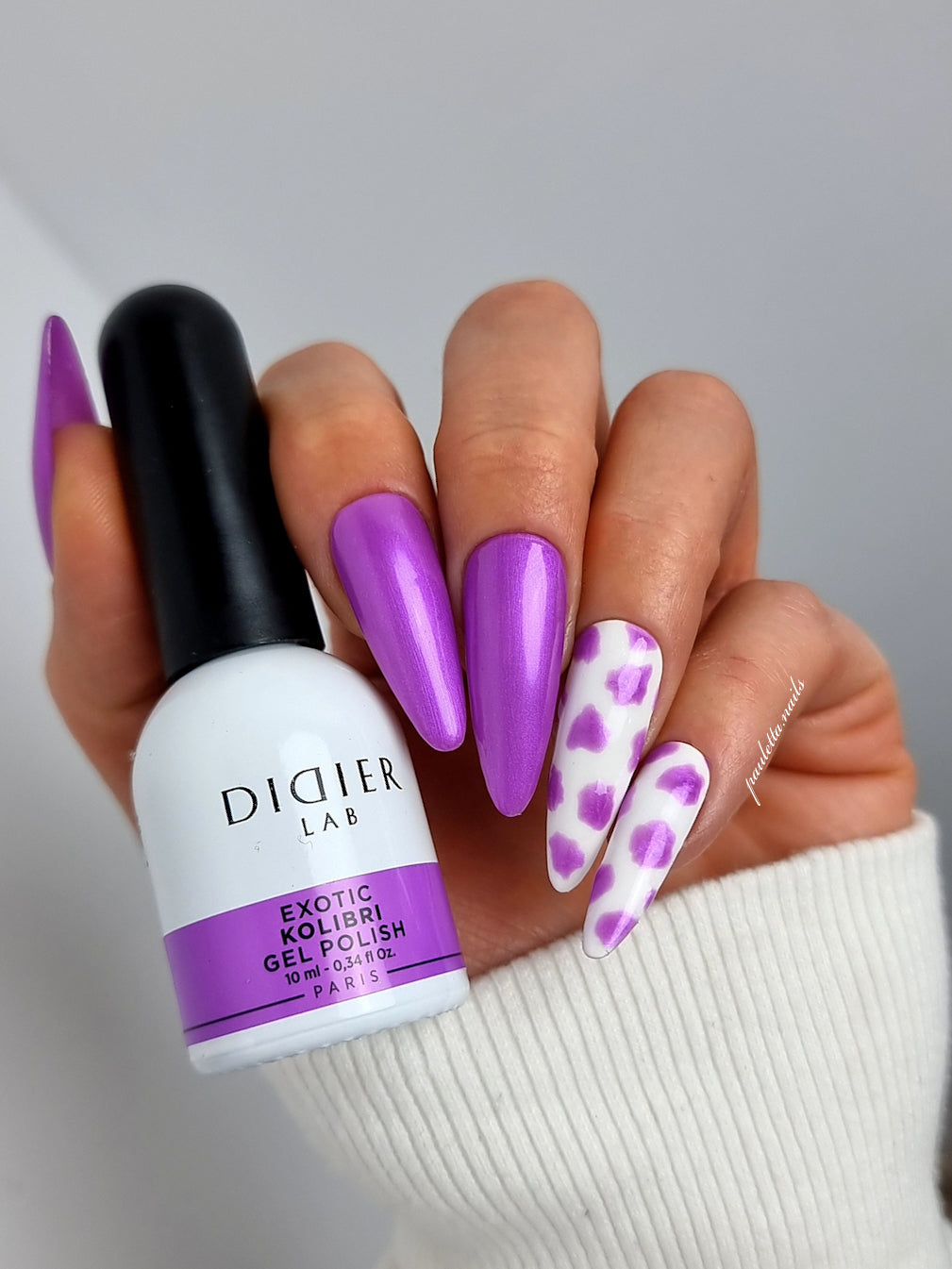 Geellakk, Exotic, Kolibri, HEMA&TPO vaba, Didier Lab, 10ml