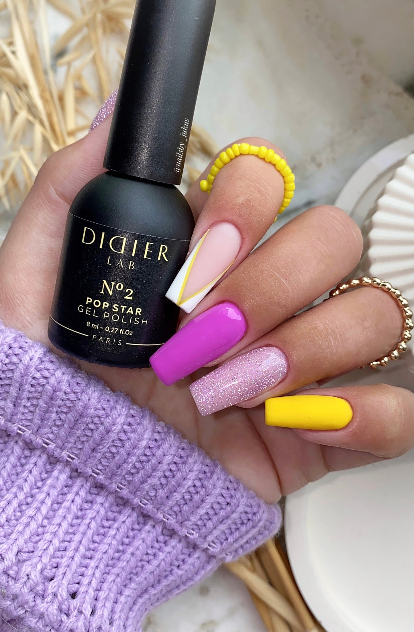 Geellakk, Pop Star, No2, Didier Lab, 8ml