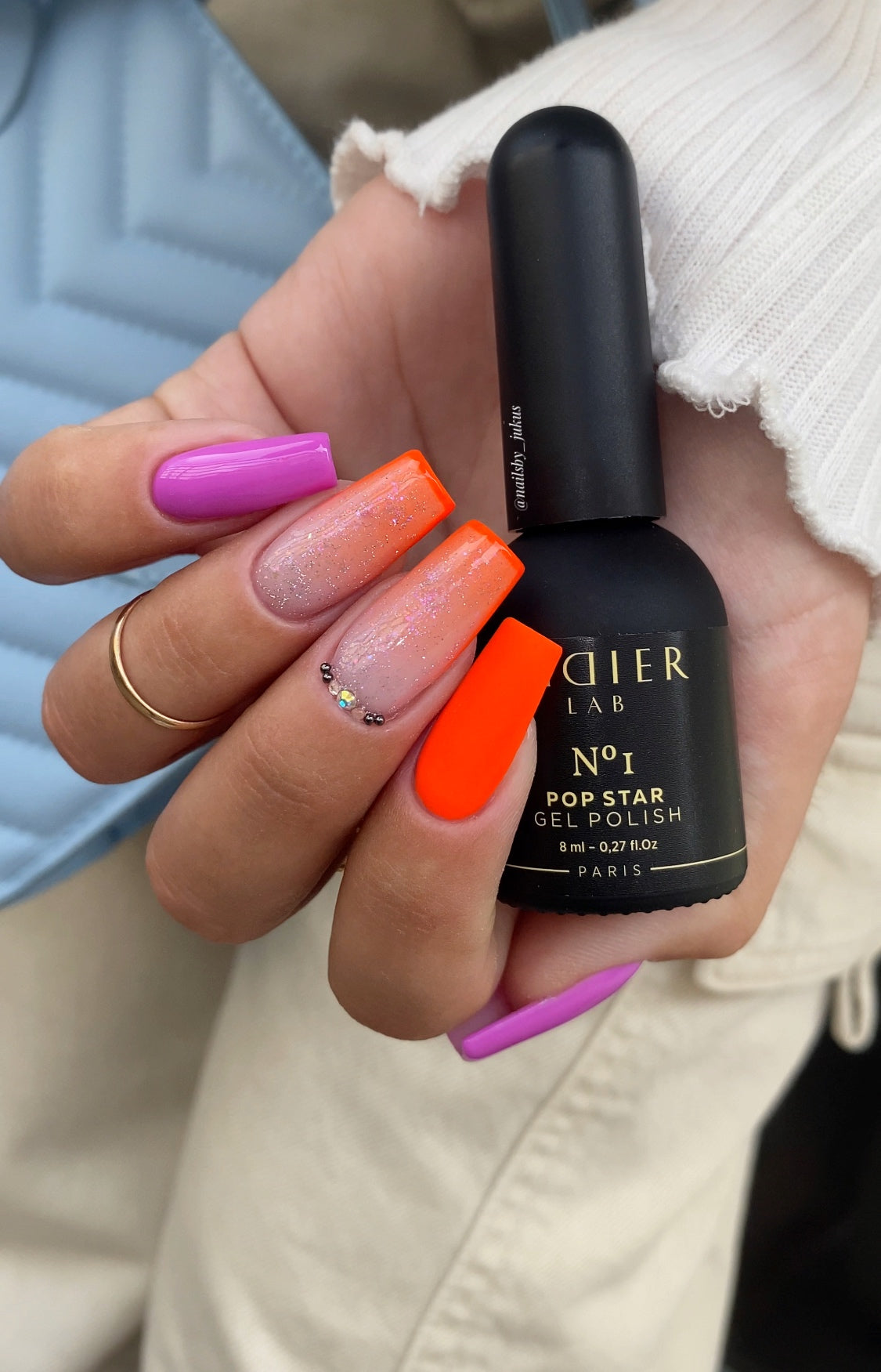 Geellakk, Pop Star, No1, Didier Lab, 8ml