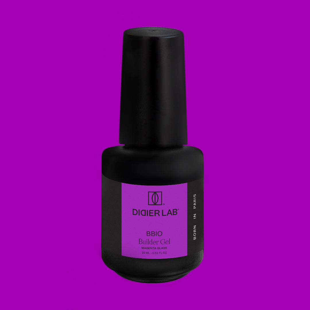 Ehitusgeel, BBIO Glass, magenta glass, HEMA&TPO vaba, Didier Lab, 15ml