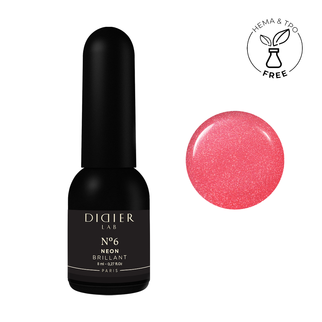 Geellakk, Brillant Neon, No6, Didier Lab, 8ml