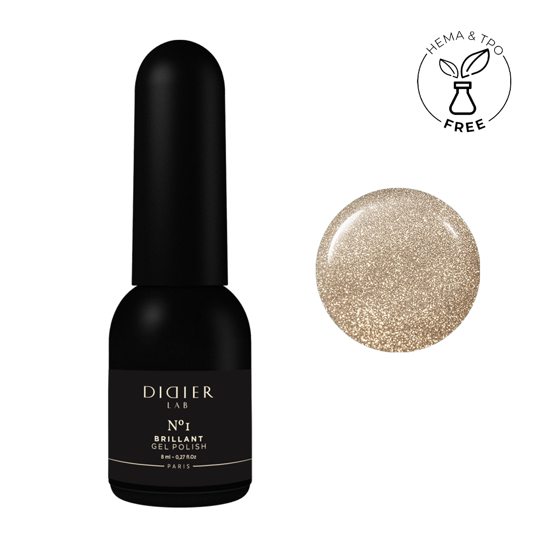 Geellakk, Brillant, No1, Didier Lab, 8ml