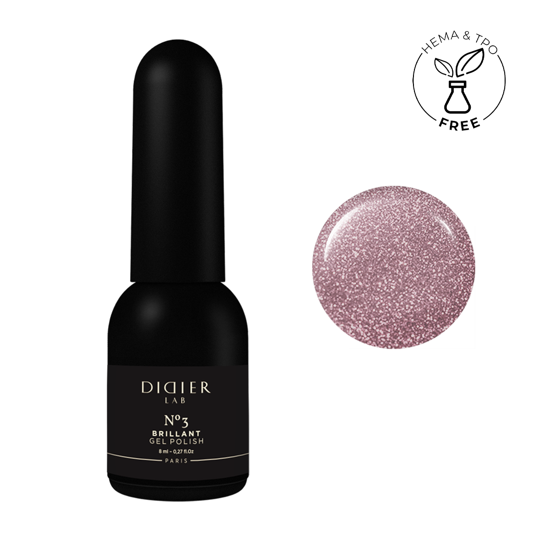 Geellakk, Brillant, No3, Didier Lab, 8ml