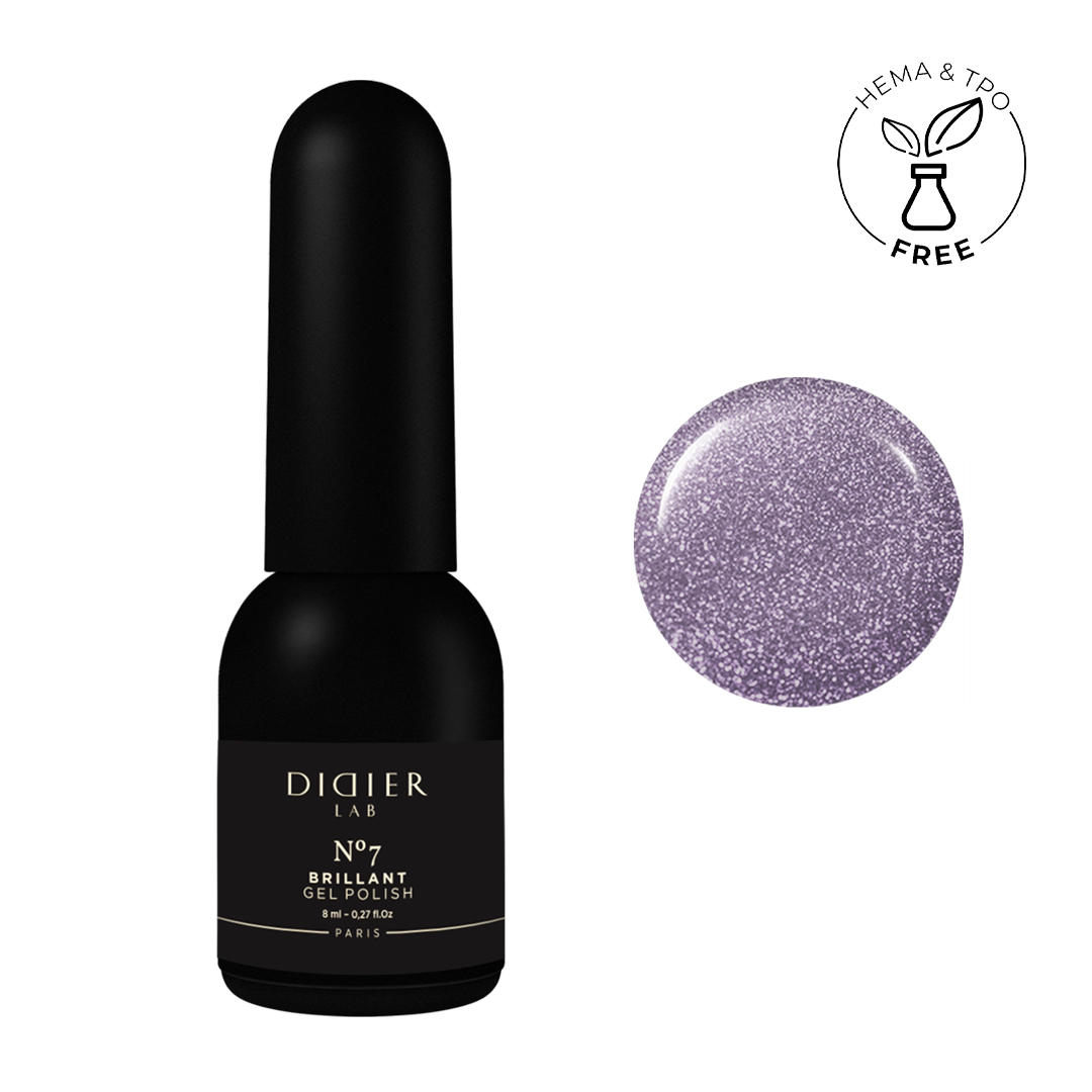 Geellakk, Brillant, No7, Didier Lab, 8ml