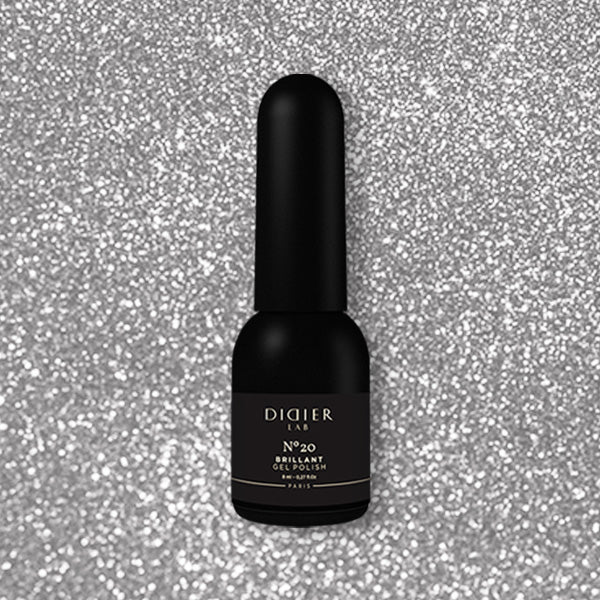 Geellakk, Brillant, No20, Didier Lab, 8ml
