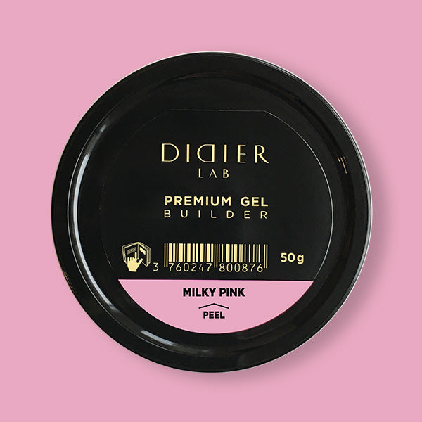 Ehitusgeel, Premium, Milky Pink, Didier Lab, 50g