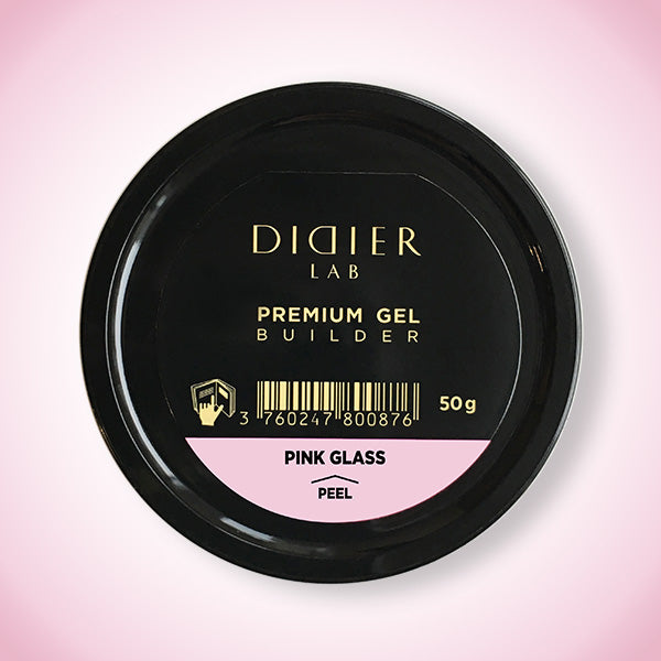 Ehitusgeel, Premium, Pink Glass, Didier Lab, 50g