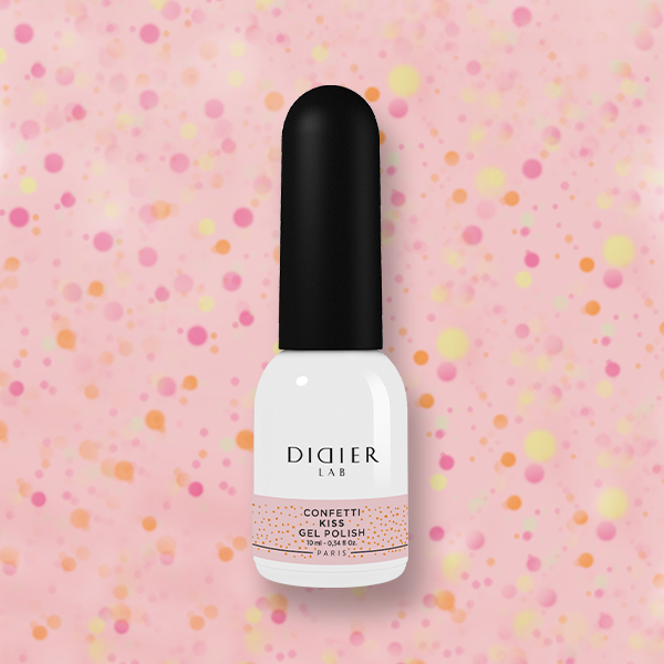 Geellakk, Confetti, Kiss, Didier Lab, 10ml