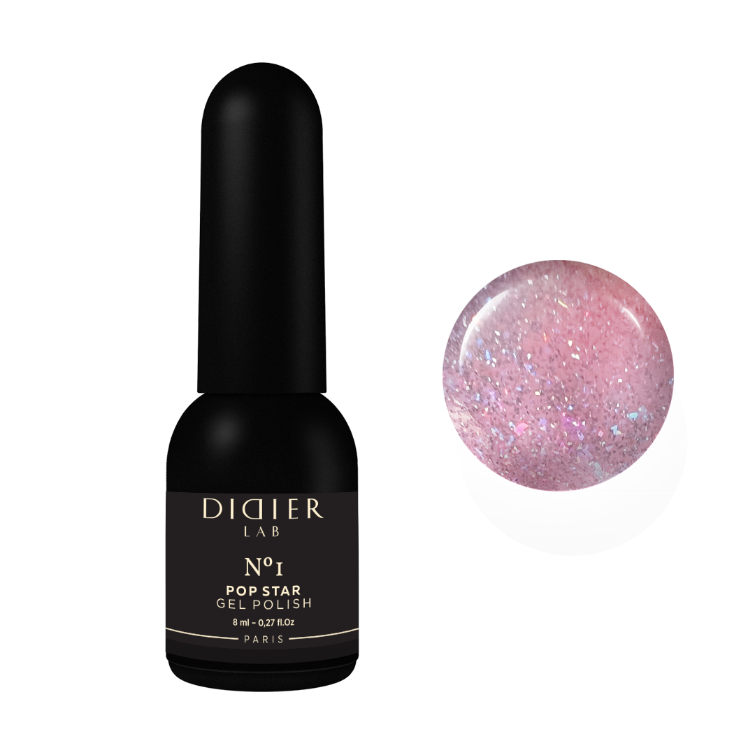 Geellakk, Pop Star, No1, Didier Lab, 8ml