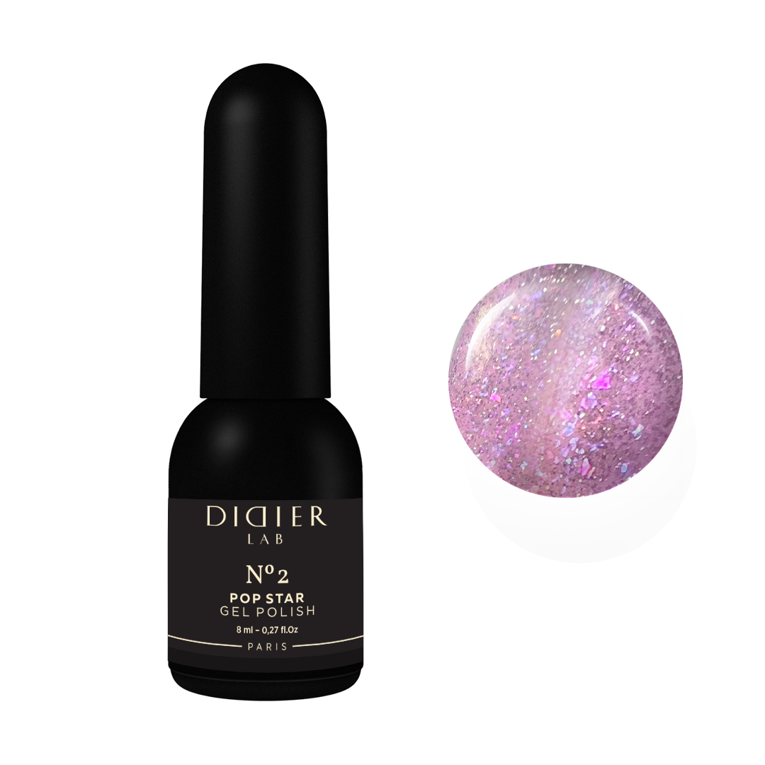 Geellakk, Pop Star, No2, Didier Lab, 8ml
