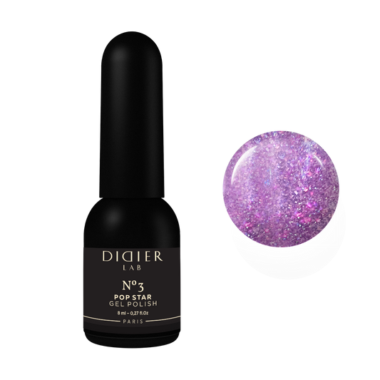 Geellakk, Pop Star, No3, HEMA&TPO vaba, Didier Lab, 8ml