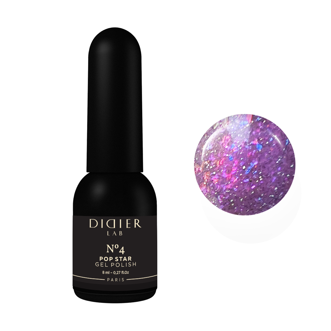 Geellakk, Pop Star, No4, Didier Lab, 8ml