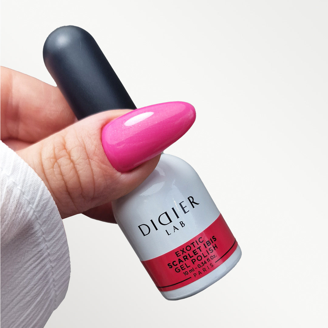 Geellakk, Exotic, Scarlet Ibis, HEMA&TPO vaba, Didier Lab, 10ml