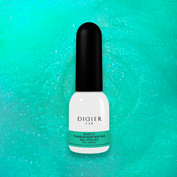Geellakk, Exotic, Turquoised Motmo, Didier Lab, 10ml
