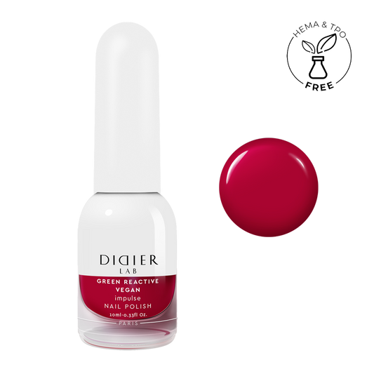 Küünelakk, Vegan Green Reactive, Impulse, HEMA&TPO vaba, Didier Lab, 10ml