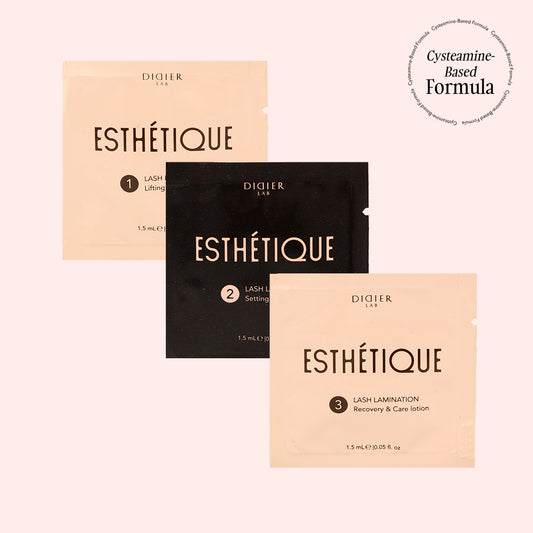 Ripsmete lamineerimise komplekt, Esthétique, Didier Lab, 3 x 1tk x 1,5ml