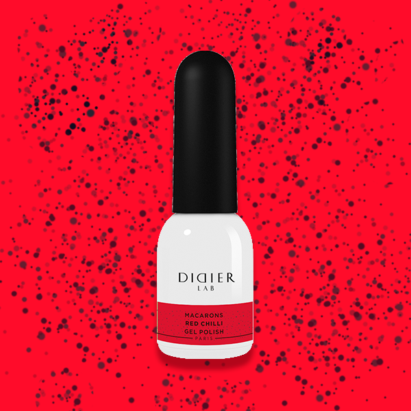 Geellakk "Didier Lab" Macarons RED CHILLI 10ml