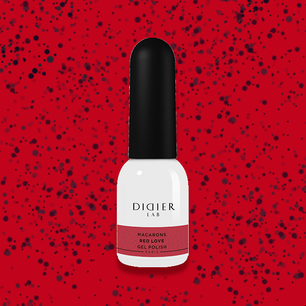 Geellakk "Didier Lab" Macarons RED LOVE 10ml