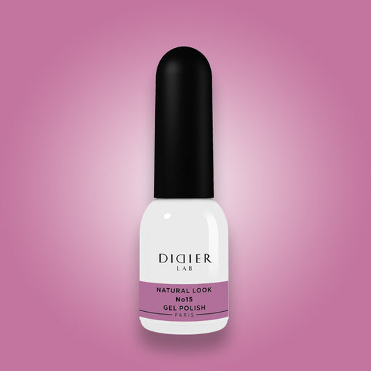 Geellakk, Natural Look, No15, HEMA&TPO vaba, Didier Lab, 10ml