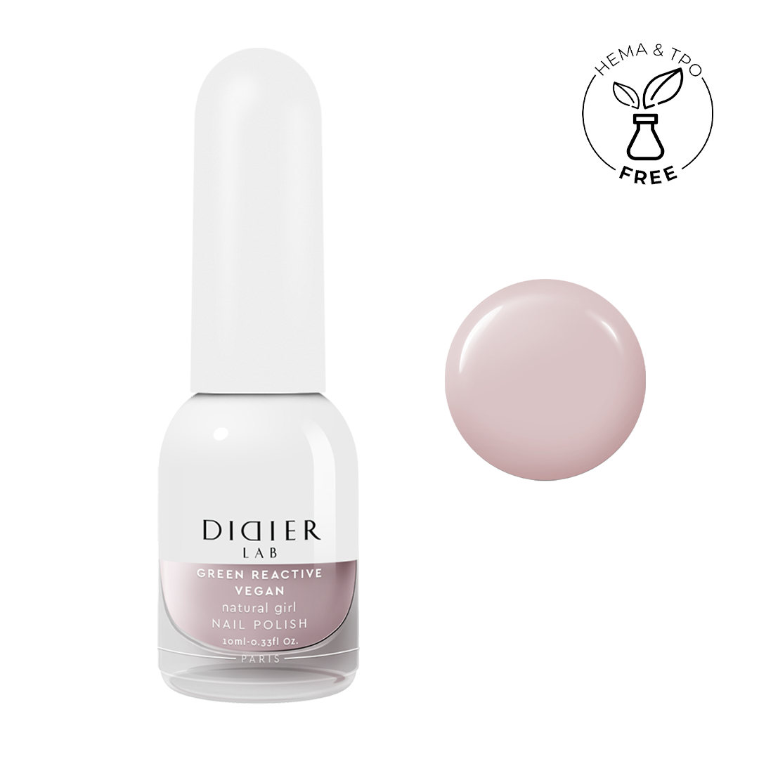 Küünelakk, Vegan Green Reactive, Natural Girl, Didier Lab, 10ml