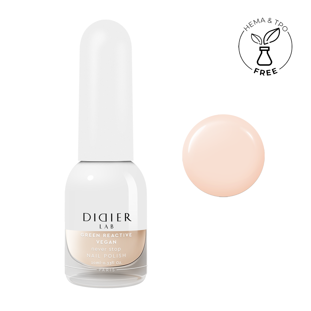 Küünelakk, Vegan Green Reactive, Never Stop, Didier Lab, 10ml