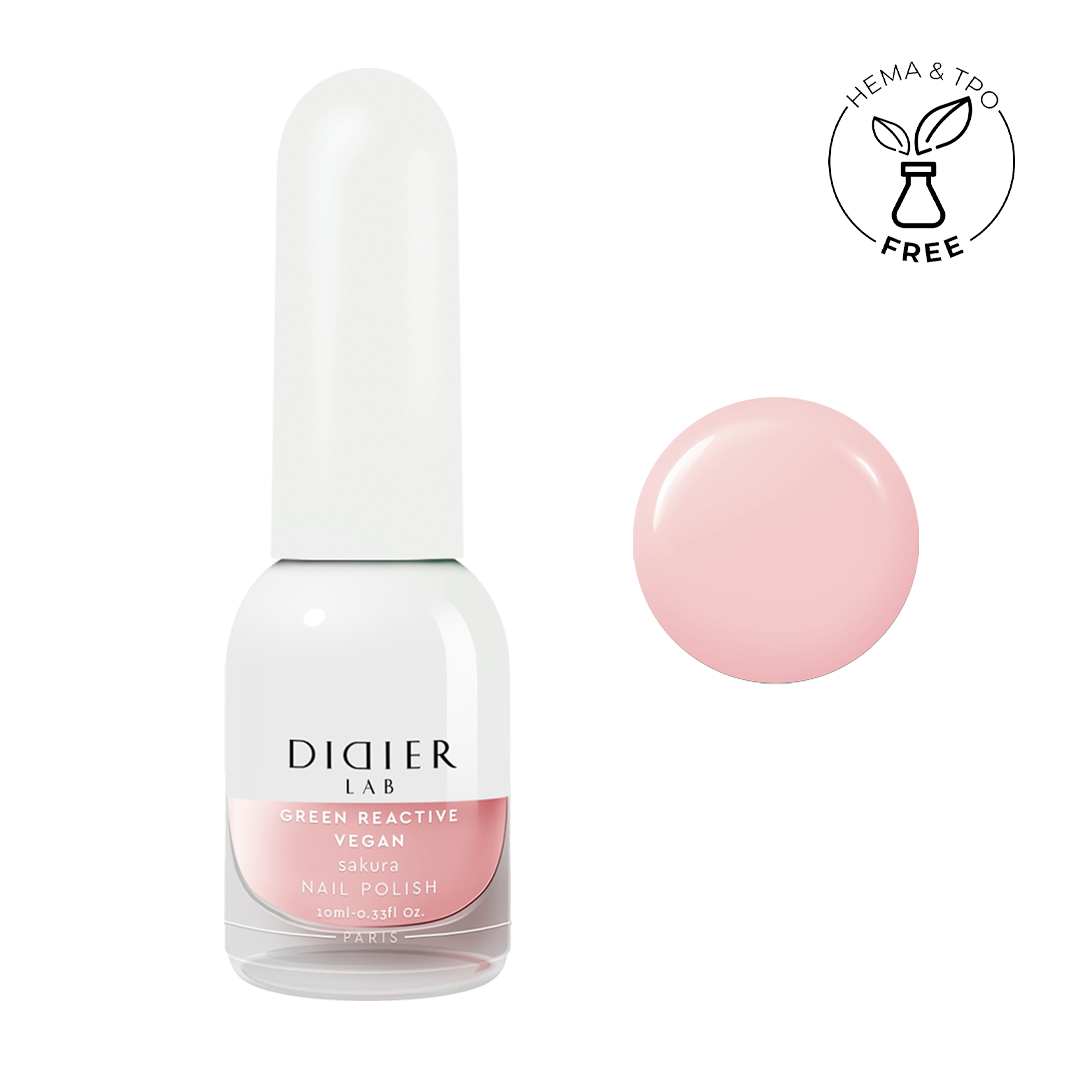 Küünelakk, Vegan Green Reactive, Sakura, Didier Lab, 10ml