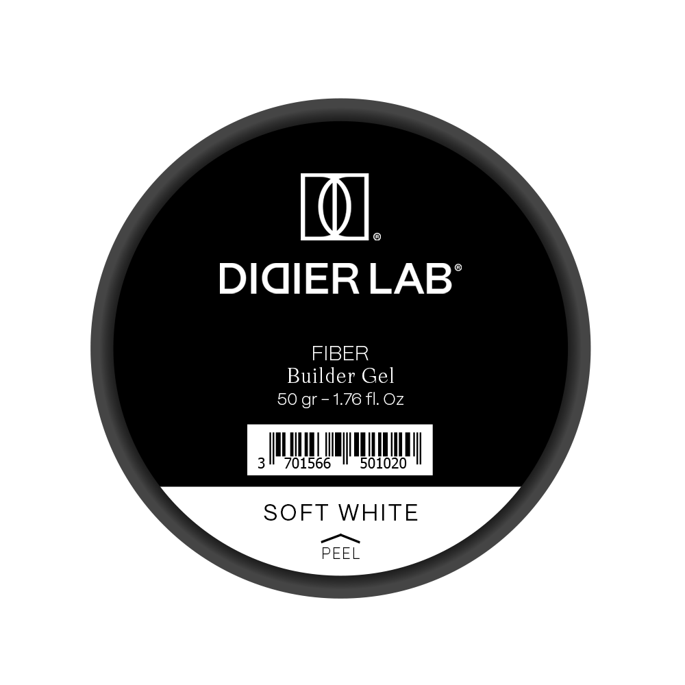 Ehitusgeel, Fiber, soft white, HEMA&TPO vaba, Didier Lab, 50 g