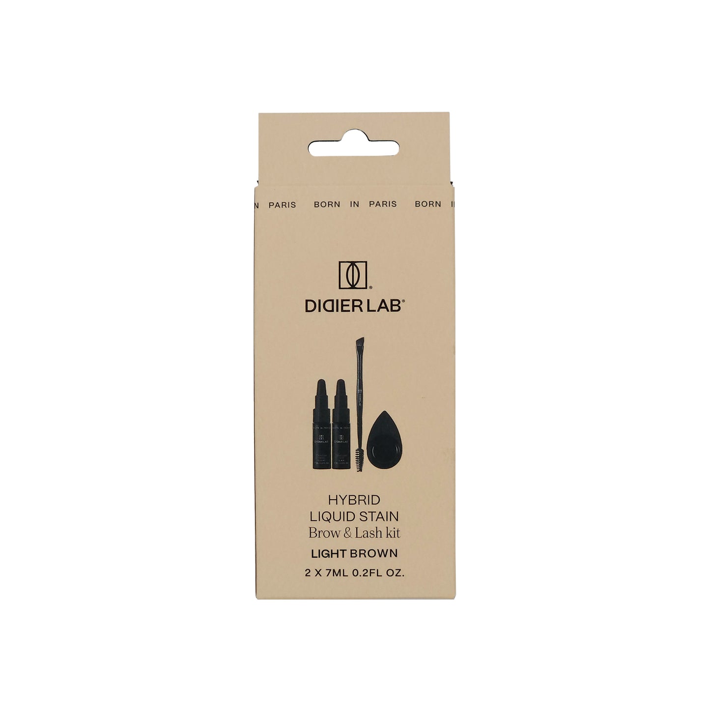 Hübriid kulmu- ja ripsmevärv, Didier Lab, toitev komplekt, Didier Lab, 2x7ml
