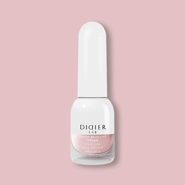 Küünelakk, Vegan Green Reactive, Blush Pink, Didier Lab 10ml
