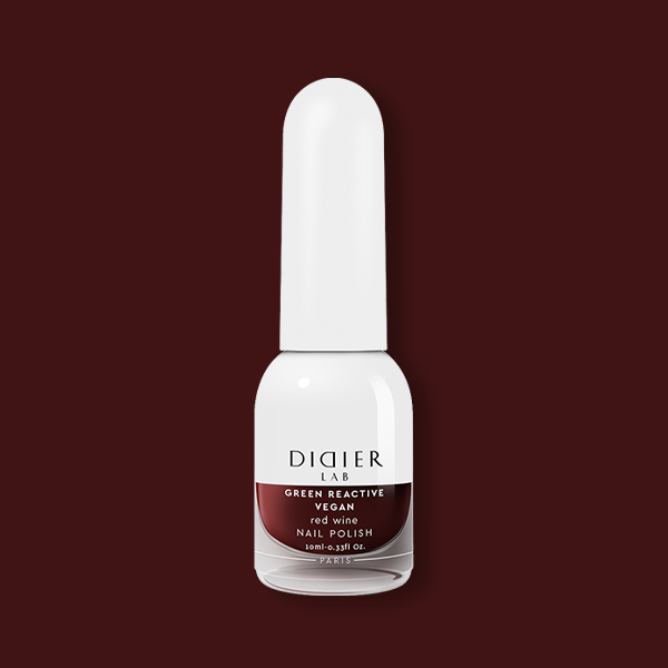 Küünelakk, Vegan Green Reactive, Red Wine, Didier Lab, 10ml