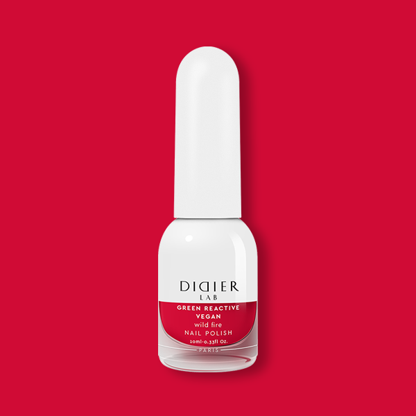 Küünelakk, Vegan Green Reactive, Wild Fire, Didier Lab, 10ml
