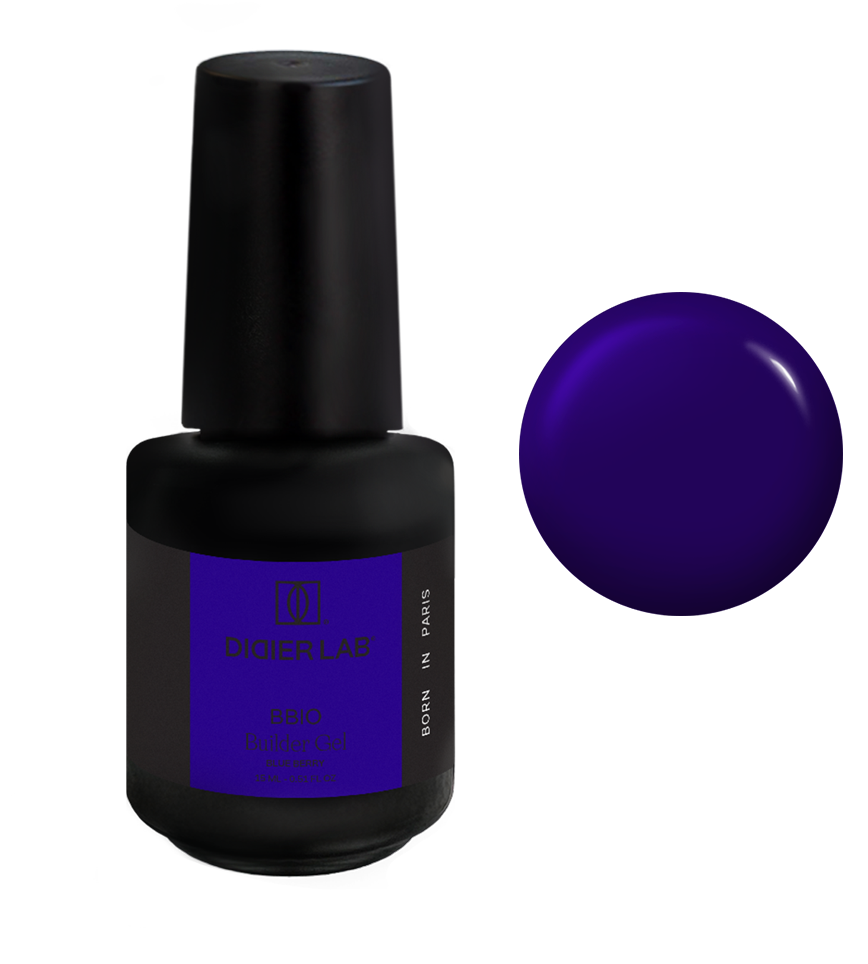 Ehitusgeel, BBIO Iconic, blueberry, HEMA&TPO vaba, Didier Lab, 15ml