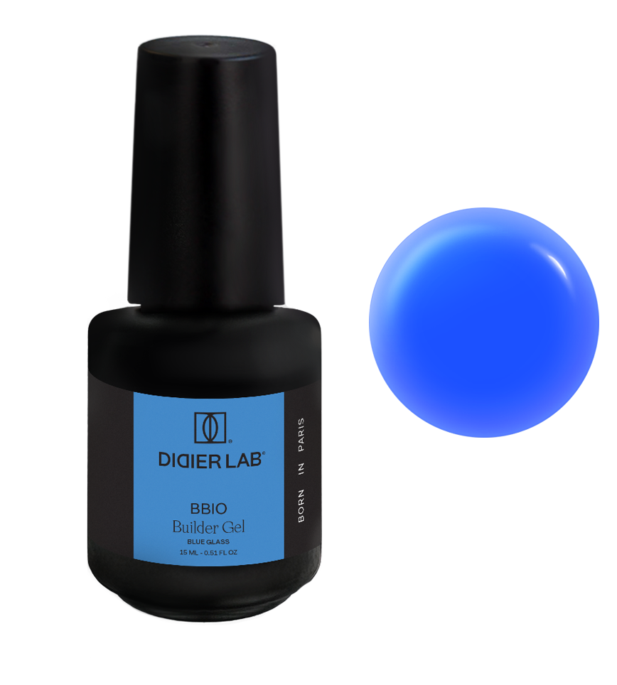 Ehitusgeel, BBIO Glass, blue glass, HEMA&TPO vaba, Didier Lab, 15ml