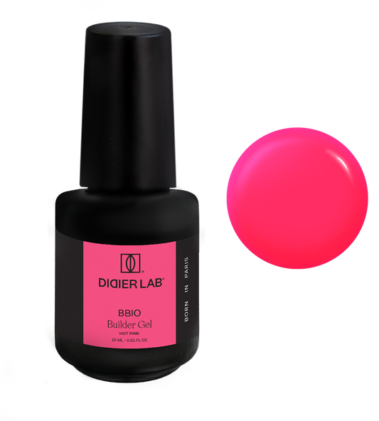 Ehitusgeel, BBIO Iconic, hot pink, HEMA&TPO vaba, Didier Lab, 15ml