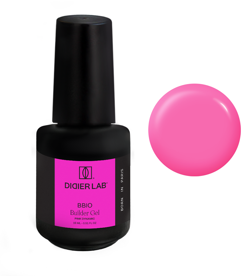 Ehitusgeel, BBIO Iconic, pink dynamic, HEMA&TPO vaba, Didier Lab, 15ml