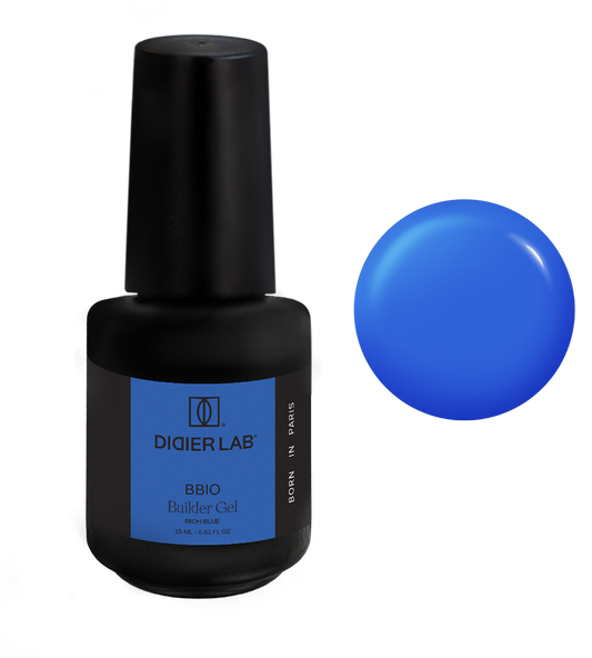 Ehitusgeel, BBIO Iconic, rich blue, HEMA&TPO vaba, Didier Lab, 15ml