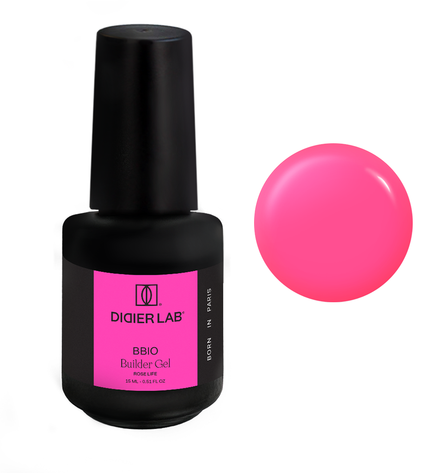 Ehitusgeel, BBIO Iconic, rose life, HEMA&TPO vaba, Didier Lab, 15ml