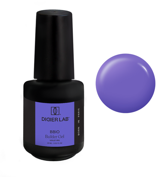 Ehitusgeel, BBIO Iconic, violet iris, HEMA&TPO vaba, Didier Lab, 15ml