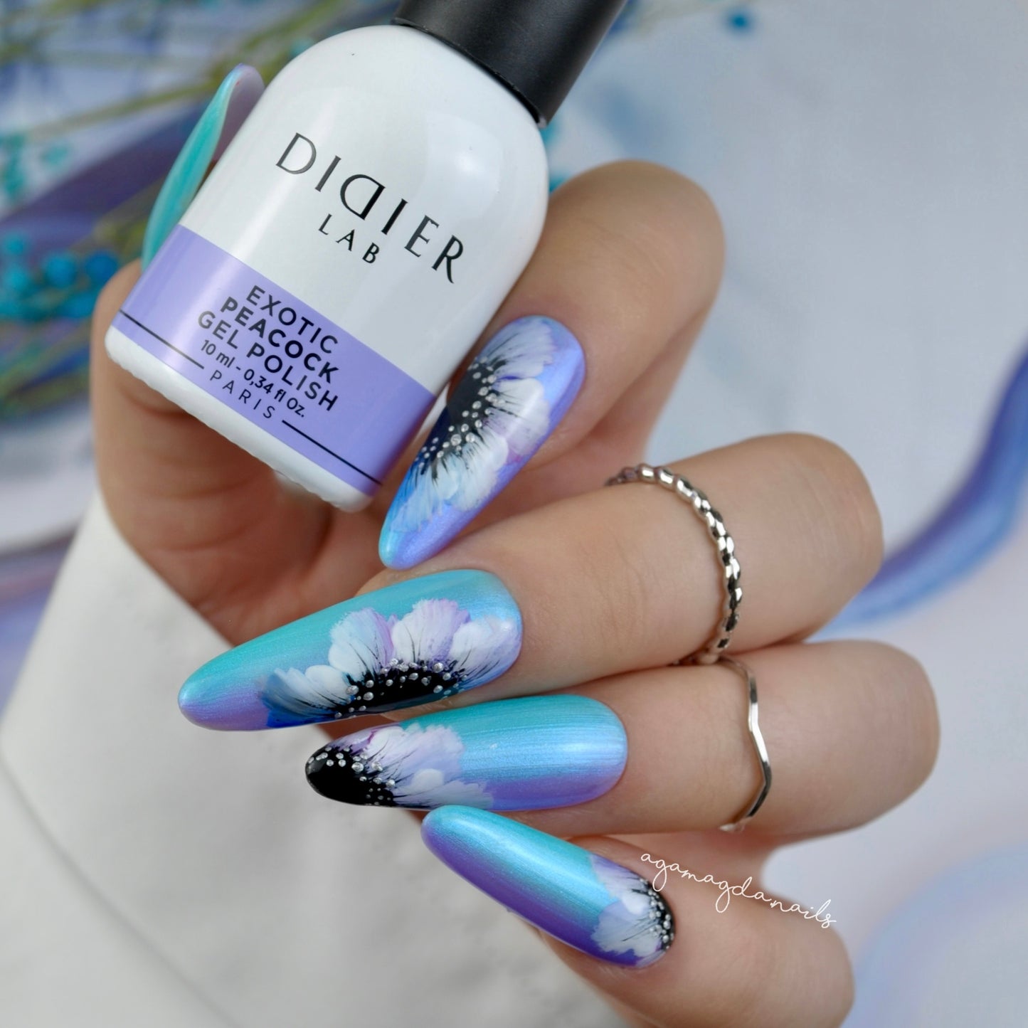 Geellakk, Exotic, Peacock, HEMA&TPO vaba, Didier Lab, 10ml