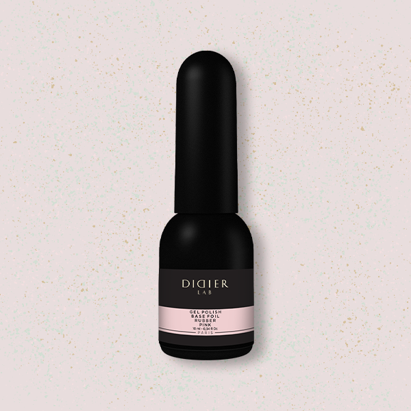 Aluslakk, Rubber Base, Foil Pink, 10ml