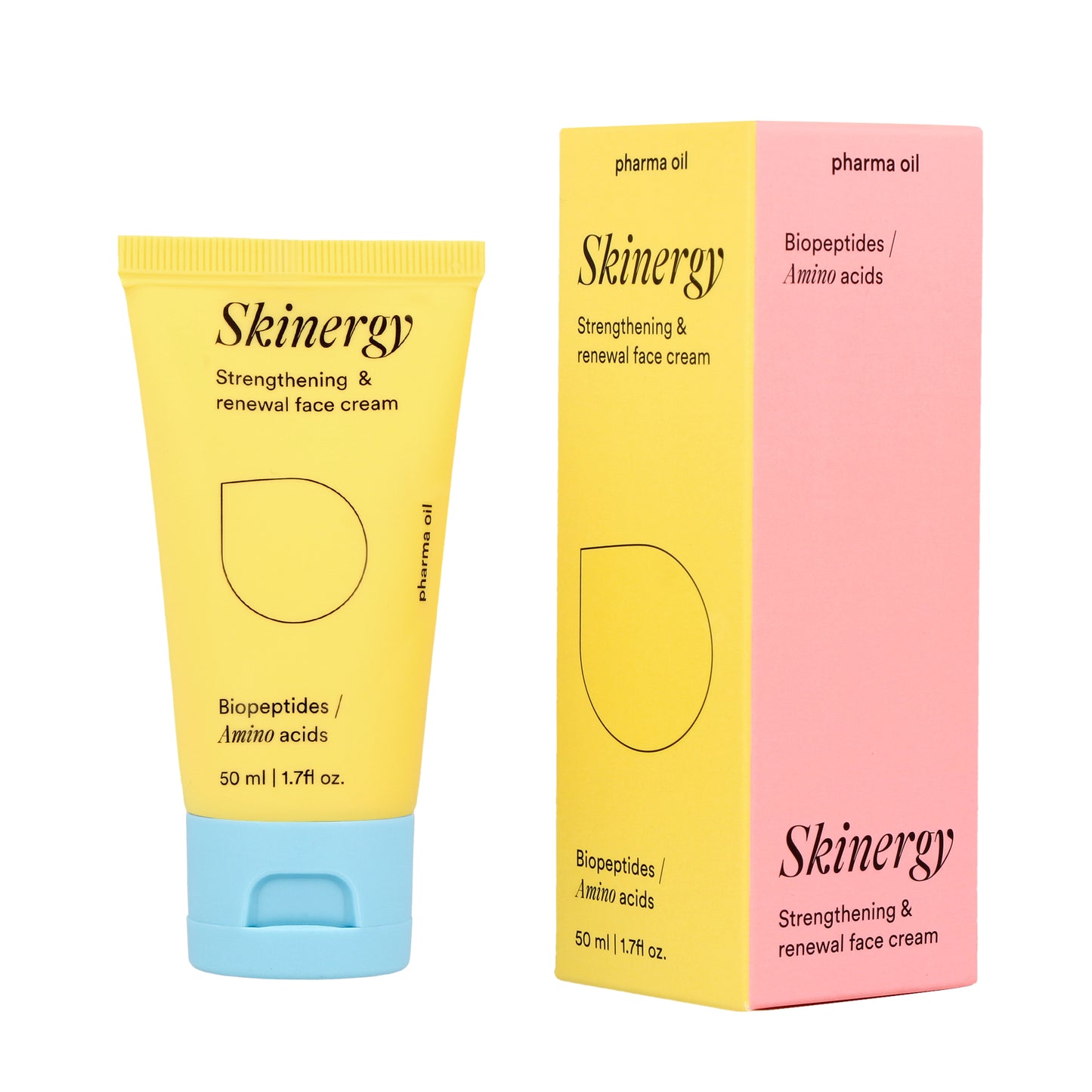 Näokreem, Skinergy Biopeptides & Amino Acids, Pharma Oil, 50ml