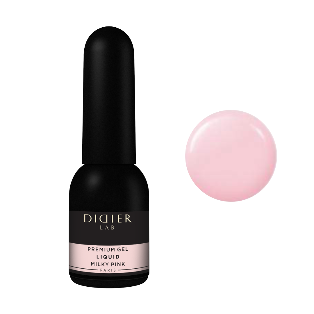 Liquid geel, Premium, Milky Pink, Didier Lab, 10ml