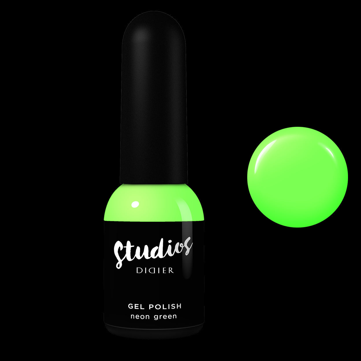 Geellakk, Studios Didier, NEON GREEN 8ml - Didier Lab Estonia
