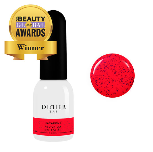 Geellakk "Didier Lab" Macarons RED CHILLI 10ml